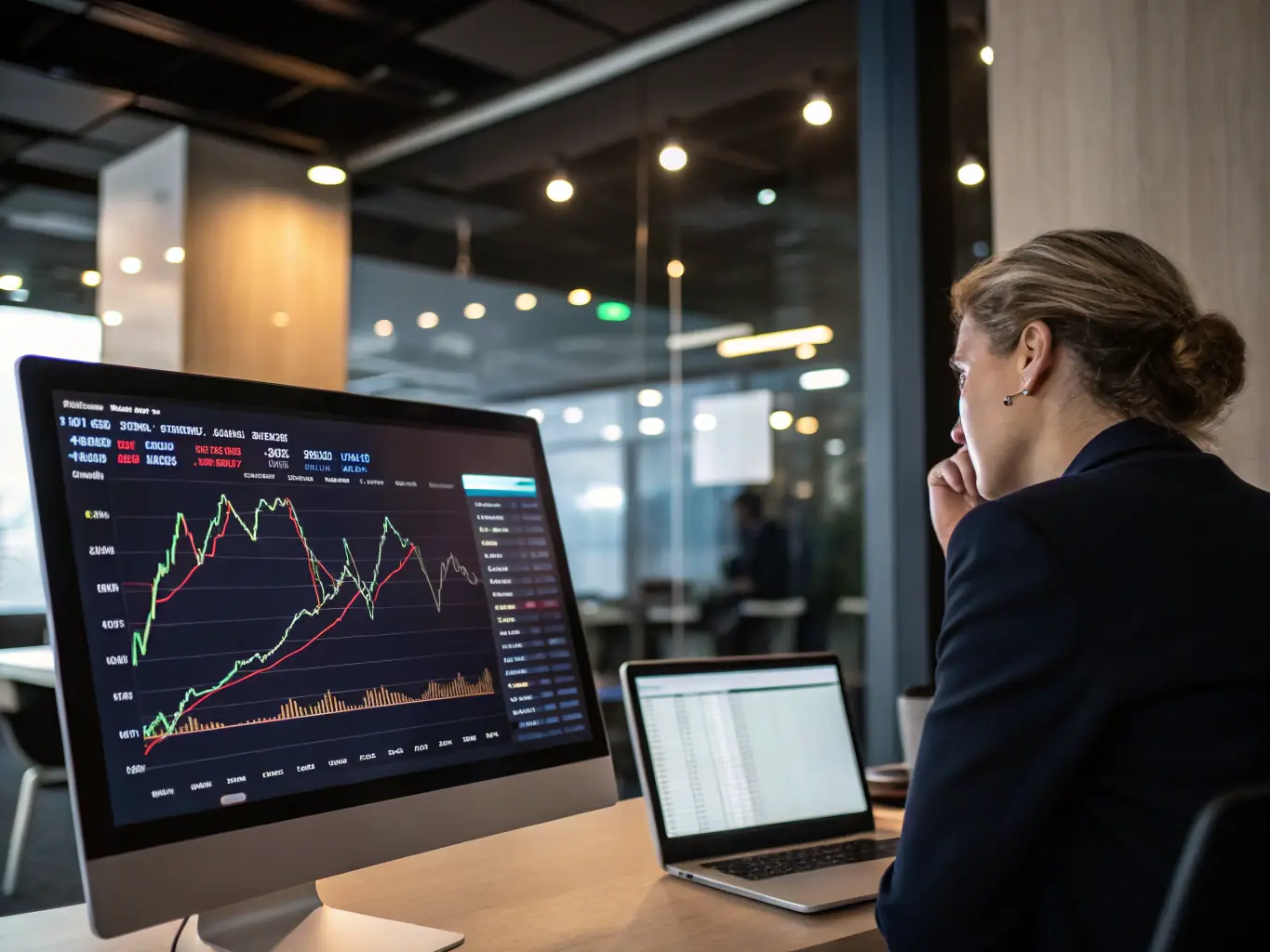An image showing a graph trending upwards, symbolizing effective cash flow management for a small business, as offered by financenorth.fun.